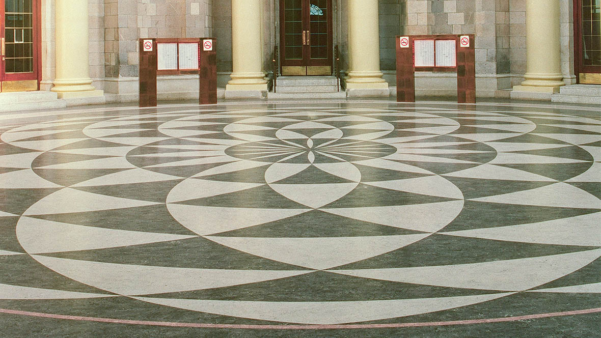 Akoestisch linoleum